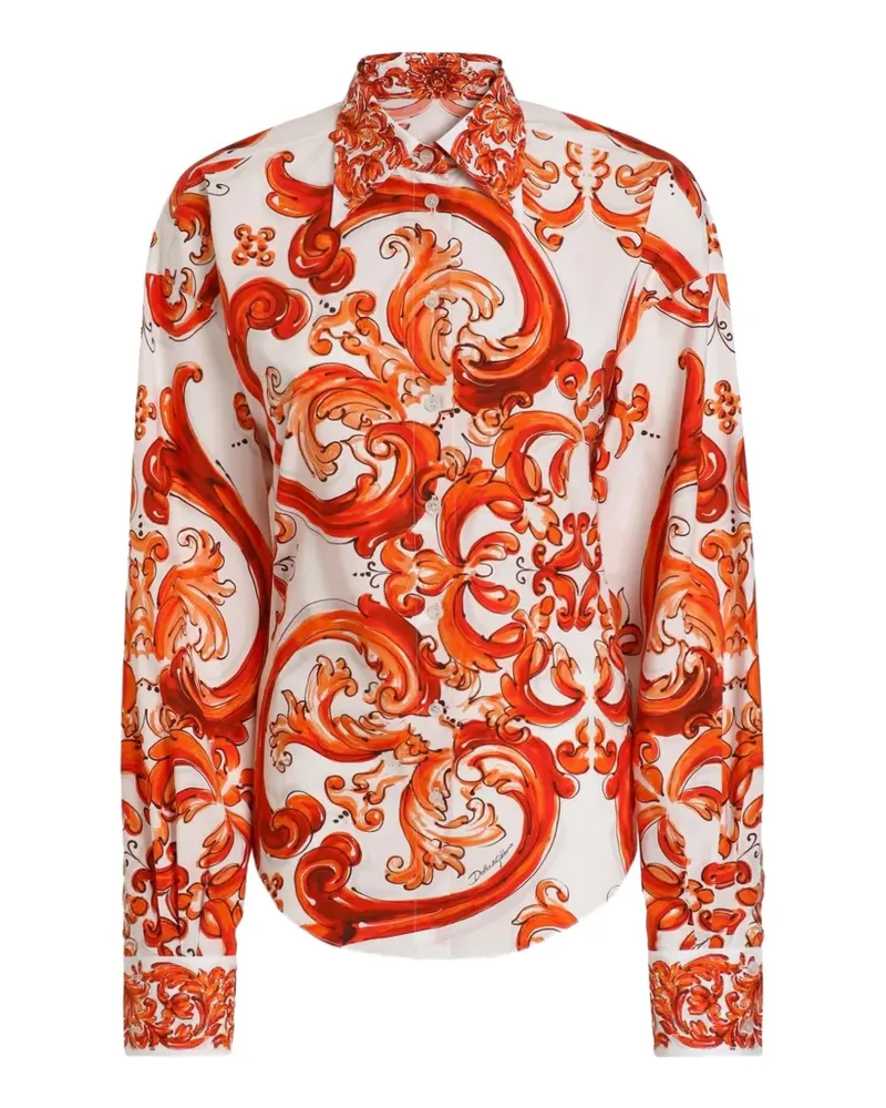 Dolce & Gabbana Klassisches Hemd - Weiß Weiß
