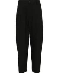 SONGZIO Tapered-Hose mit tiefem Schritt Schwarz