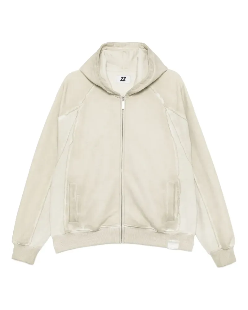 Izzue Hoodie mit Logo-Stickerei - Nude Nude