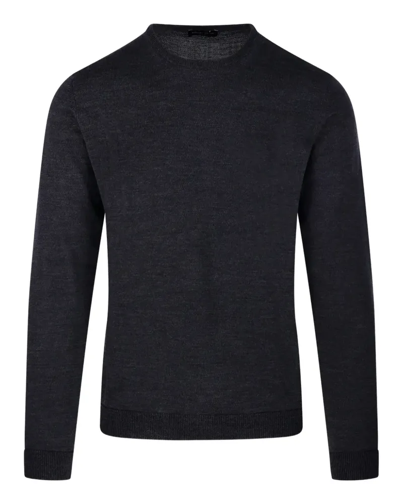 Roberto Collina Pullover mit rundem Ausschnitt - Schwarz Schwarz