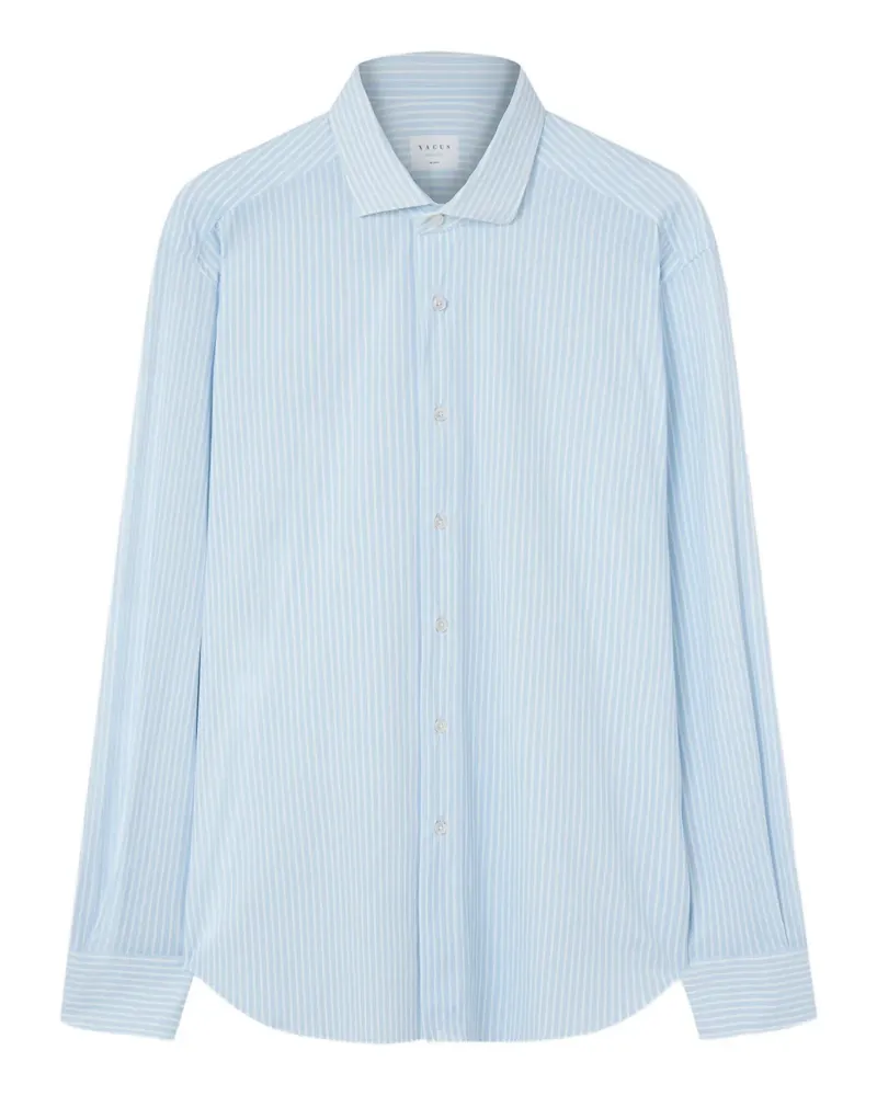 XACUS Gestreiftes Hemd - Blau Blau