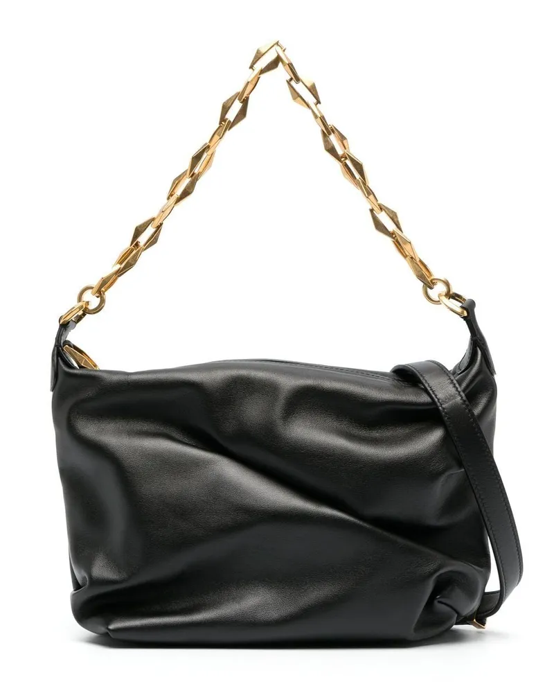 Jimmy Choo Diamond Schultertasche - Schwarz Schwarz