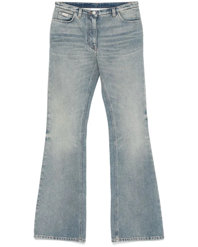 Courrèges 70's Bootcut-Hose - Blau Blau