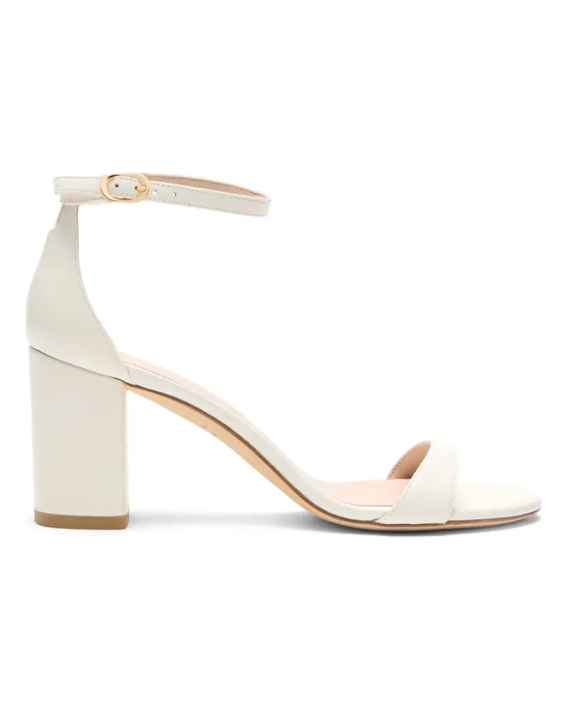 Stuart Weitzman Nudist ankle-strap sandals - Nude Nude