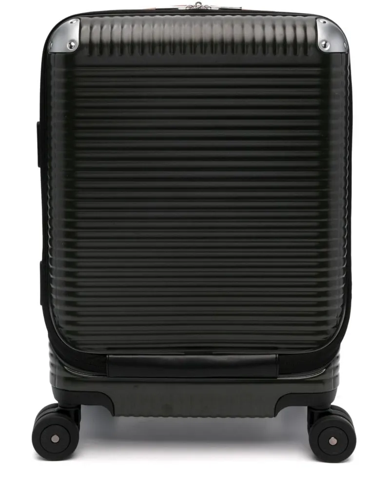 FPM Bank Light Spinner Rollkoffer mit Vordertasche 53cm - Grün Grün