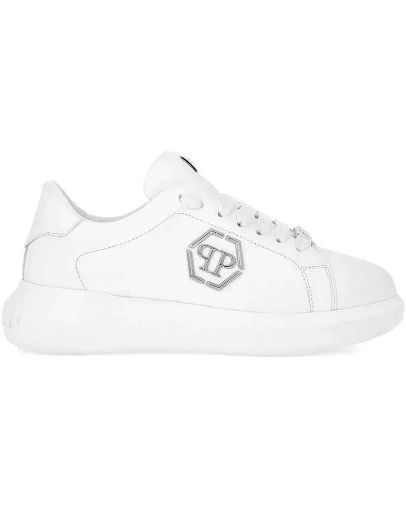 Philipp Plein Hexagon Sneakers - Weiß Weiß