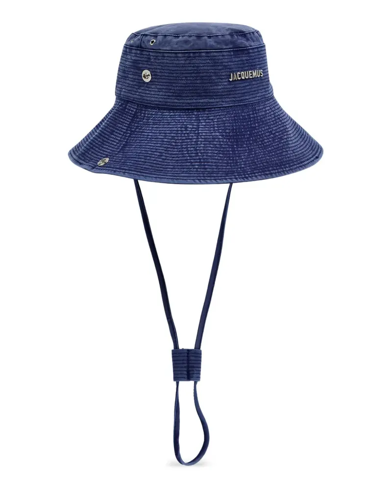 Jacquemus de-Nîmes Fischerhut - Blau Blau