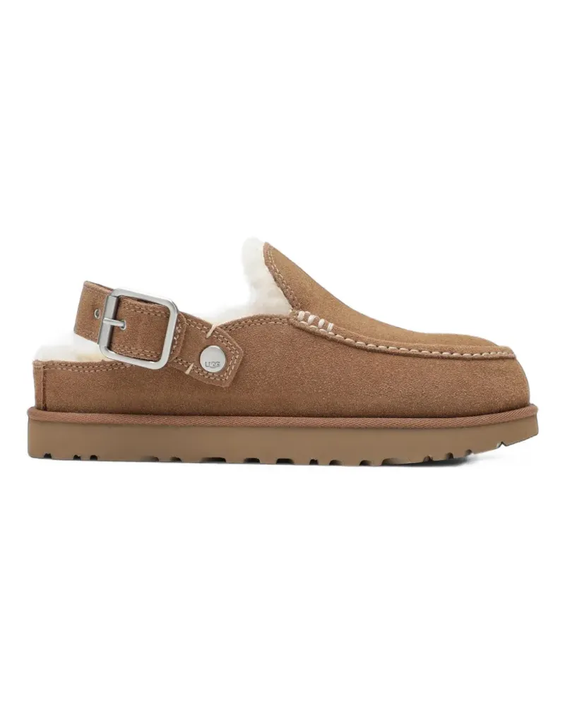 UGG buckle-fastening shearling-lined sandals - Braun Braun