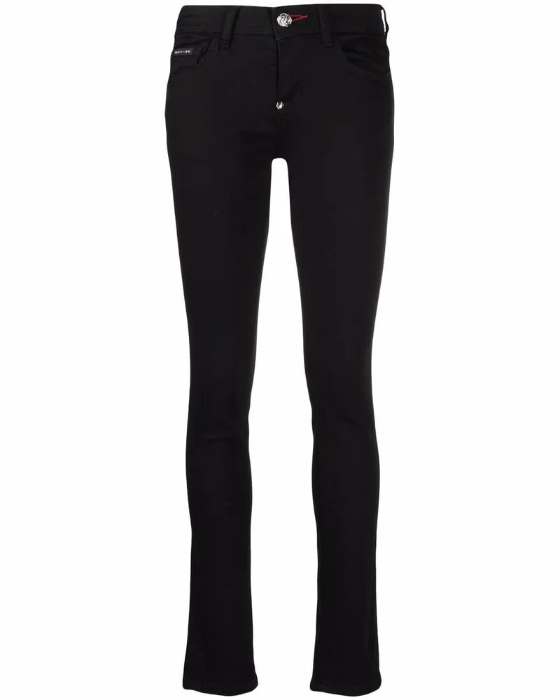 Philipp Plein Icon Skinny-Jeans - Schwarz Schwarz