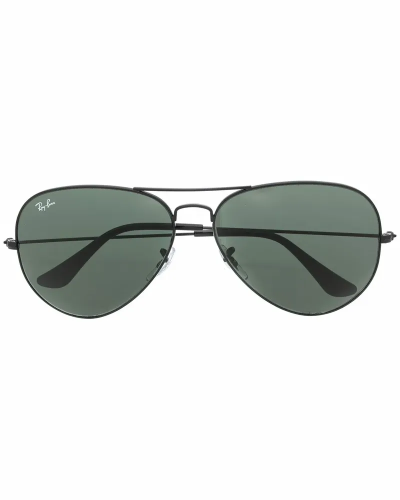 Ray Ban Getönte Pilotenbrille - Schwarz Schwarz