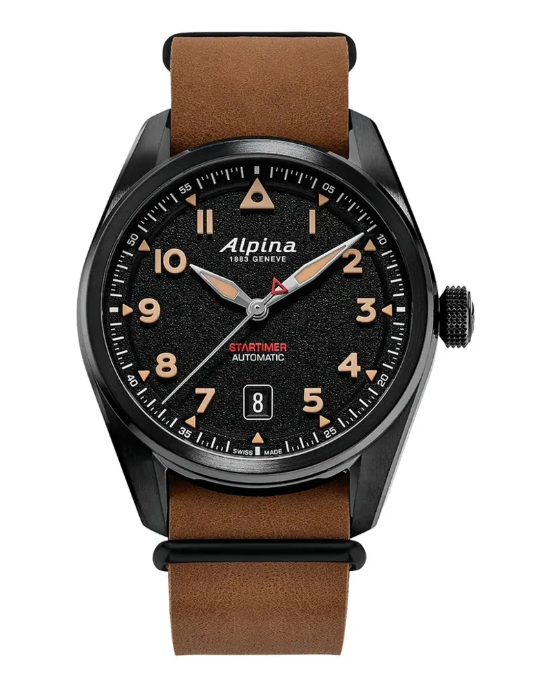 Alpina Watches Startimer Pilot 40mm watch - Schwarz Schwarz