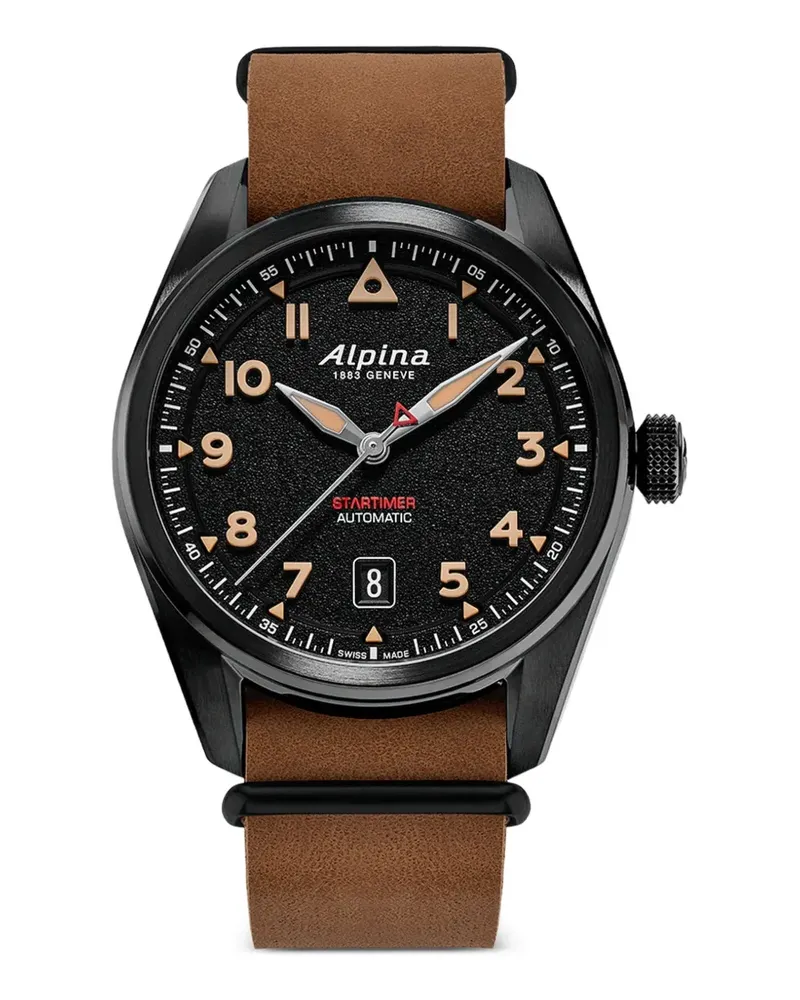 Alpina Watches Startimer Pilot 40mm watch - Schwarz Schwarz
