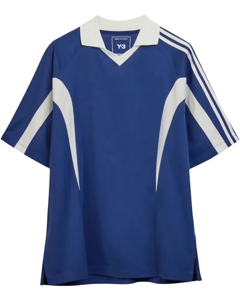 Y-3 Cut Line "Blue" T-Shirt - Blau Blau