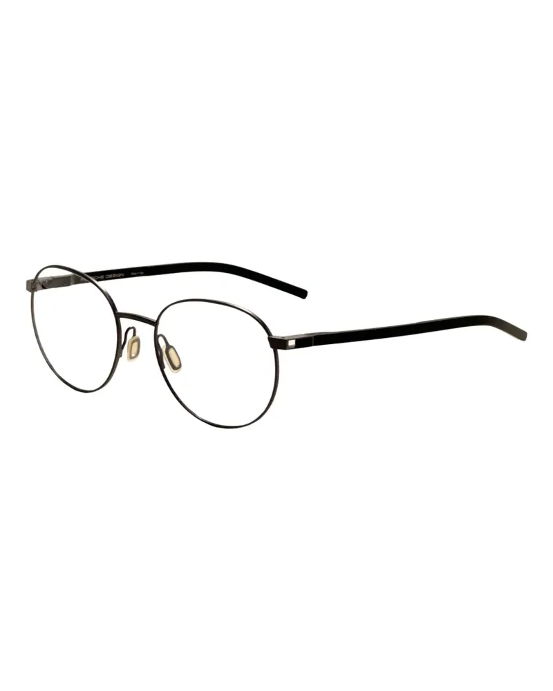 Porsche Design Brille mit rundem Gestell - Grau Grau