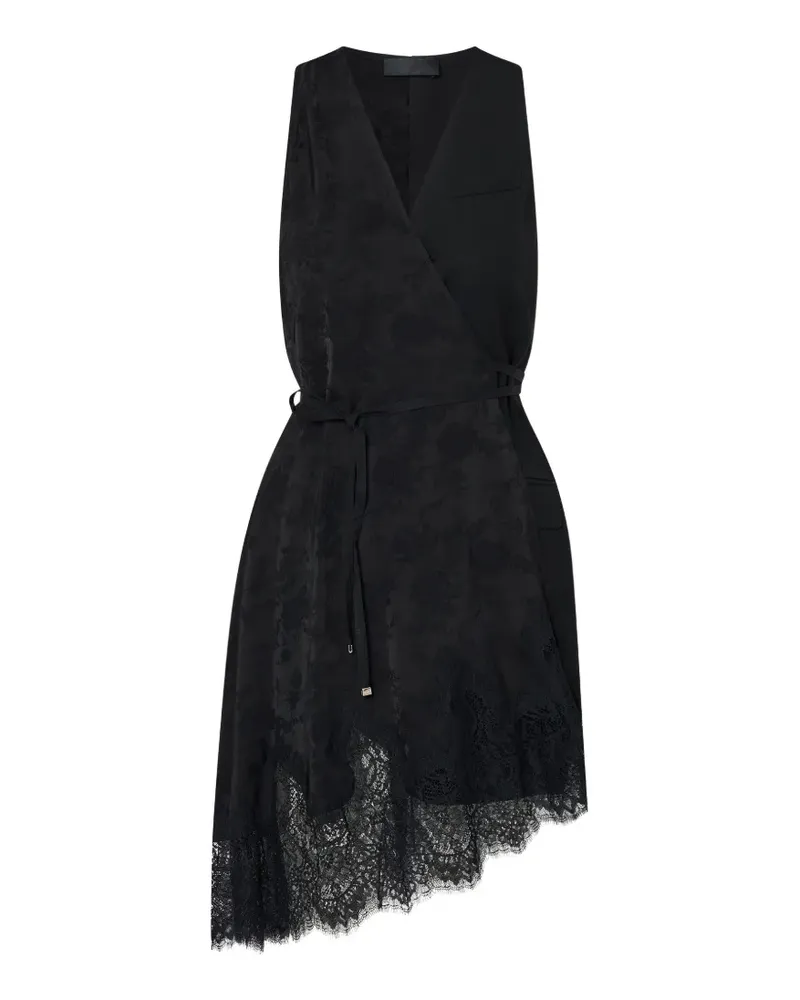 Liu Jo short jacquard dress - Schwarz Schwarz