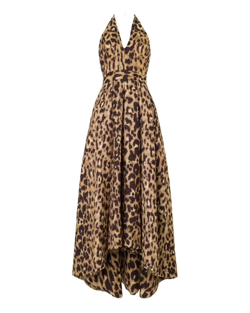 Temperley London Asymmetrisches Amara Kleid - Nude Nude