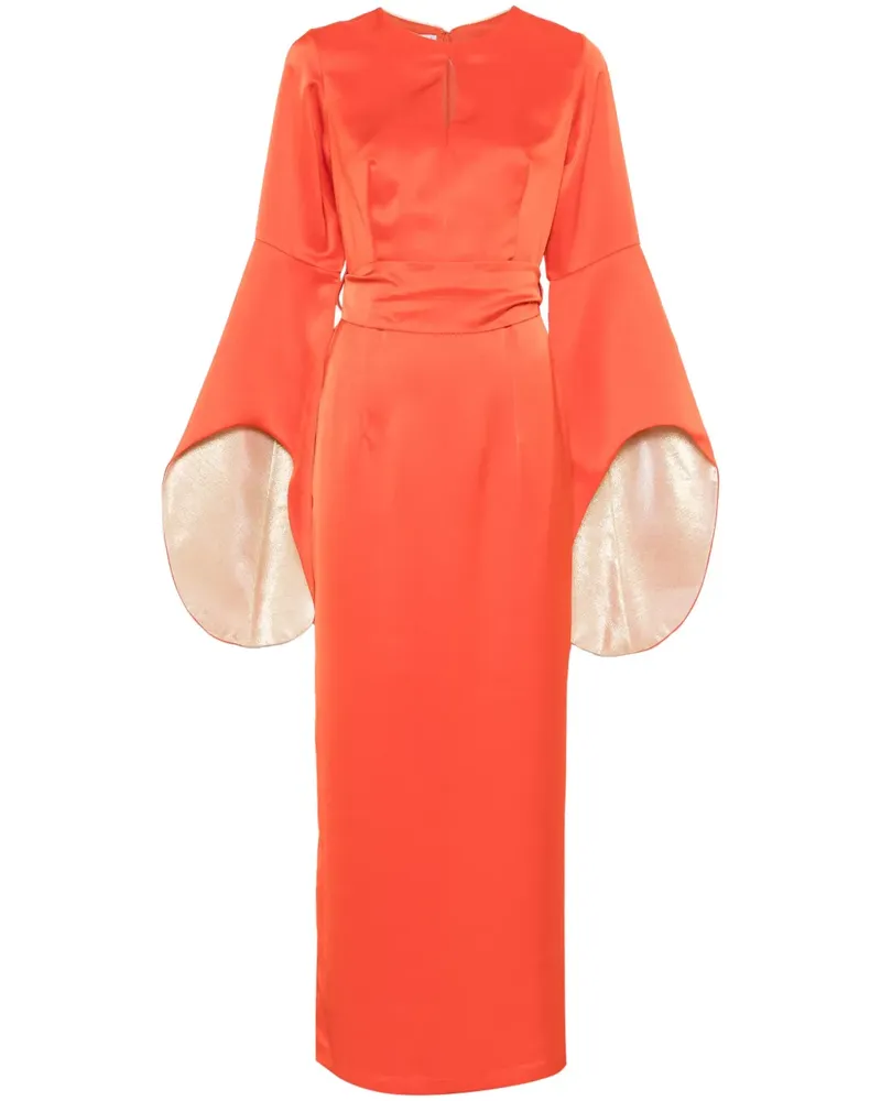 Baruni Alchemilla Maxikleid - Orange Orange