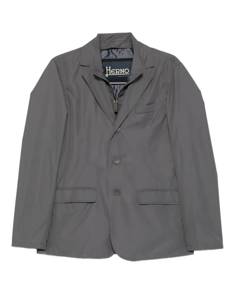 Herno Jacke mit drei Knöpfen - Grau Grau
