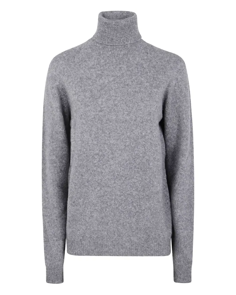 Nuur Klassischer Rollkragenpullover - Grau Grau