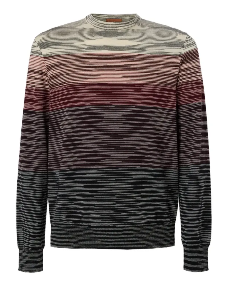 Missoni Gestreifter Pullover - Schwarz Schwarz