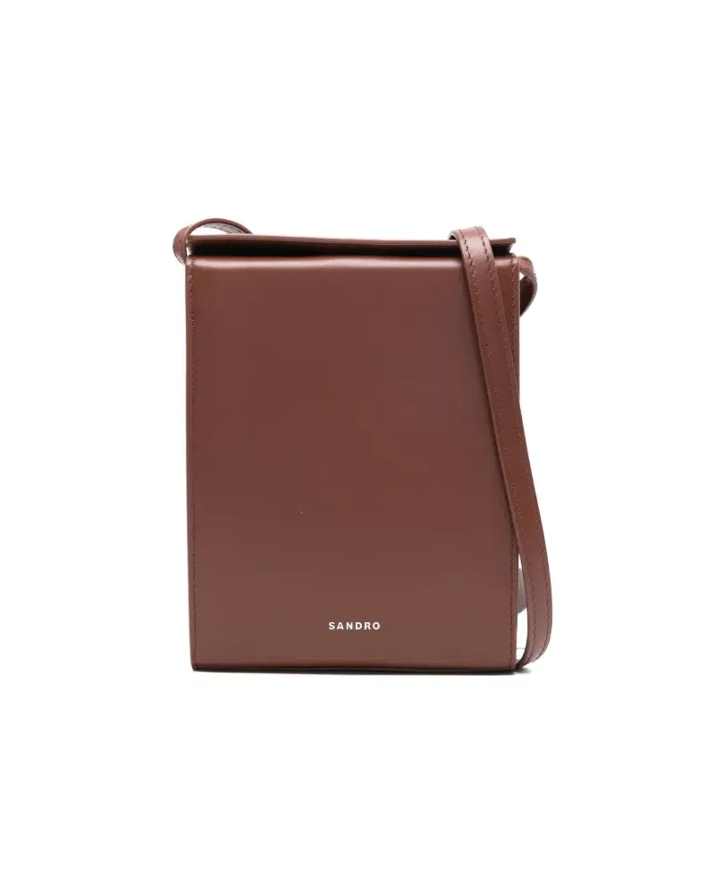 Sandro Klassische Clutch - Braun Braun