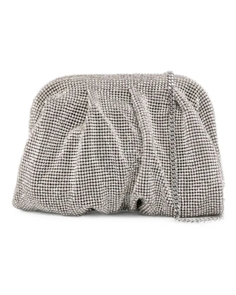Benedetta Bruzziches La Petite Venus crystal-embellished clutch bag - Silber Silber