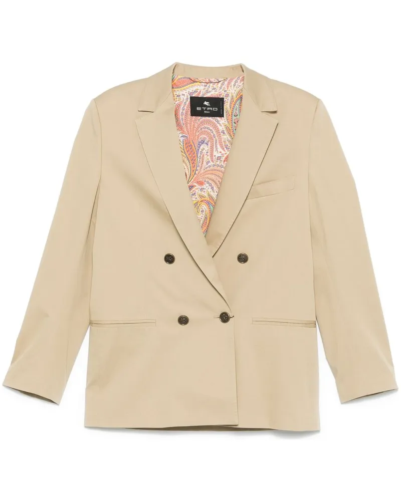 Etro Blazer mit fallendem Revers - Nude Nude
