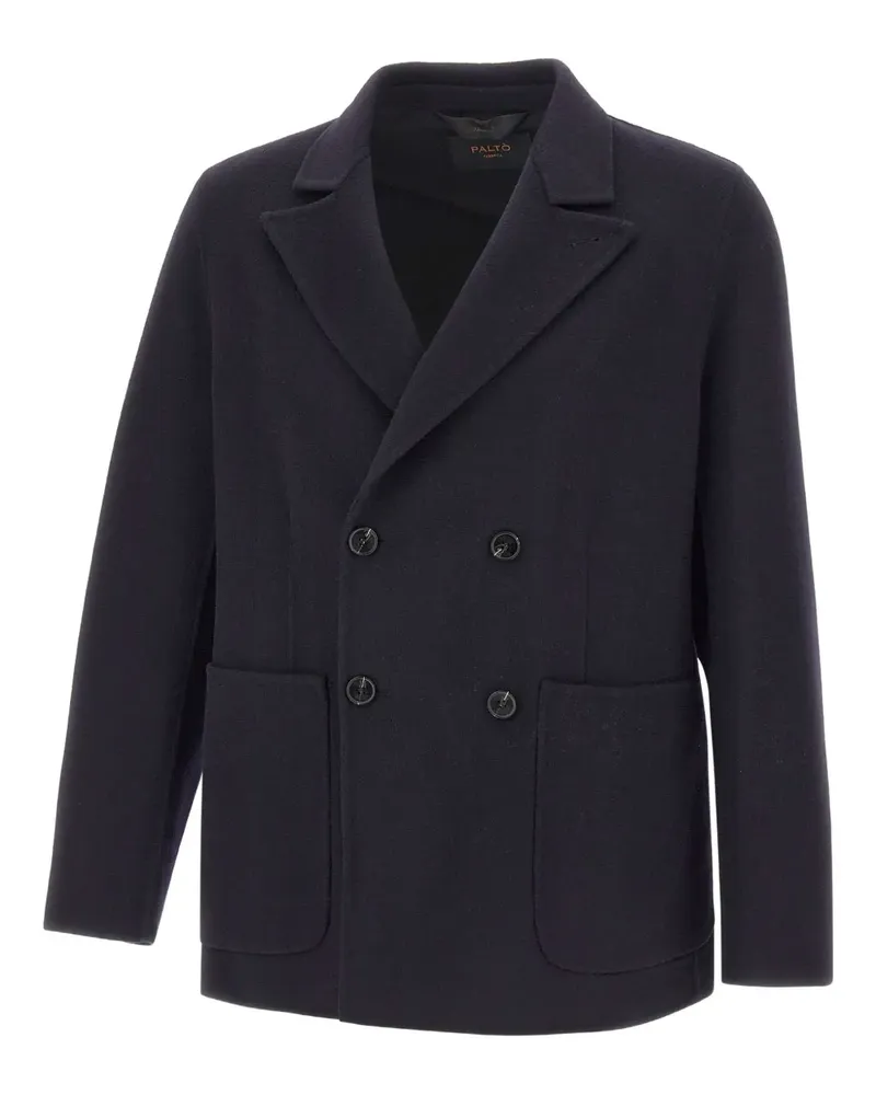 Paltò Doppelreihiges Sakko - Blau Blau