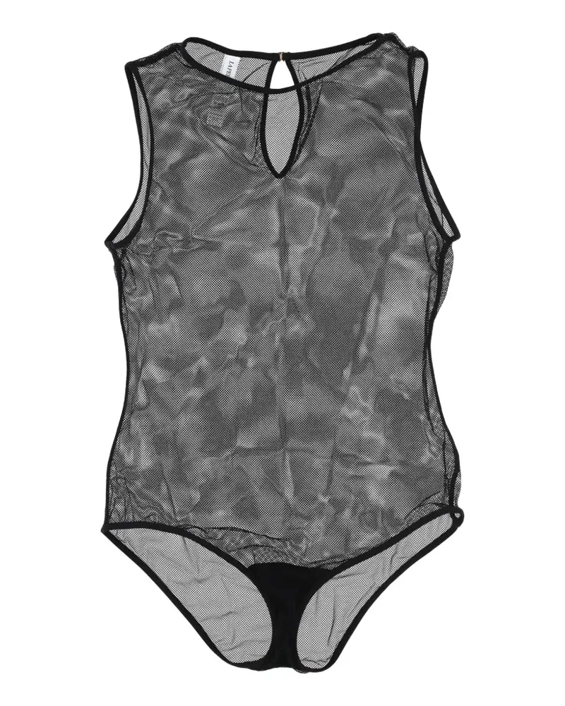 La Perla Body mit Schlüssellochausschnitt - Schwarz Schwarz