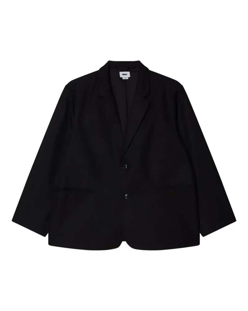 Obey Armel Blazer - Schwarz Schwarz