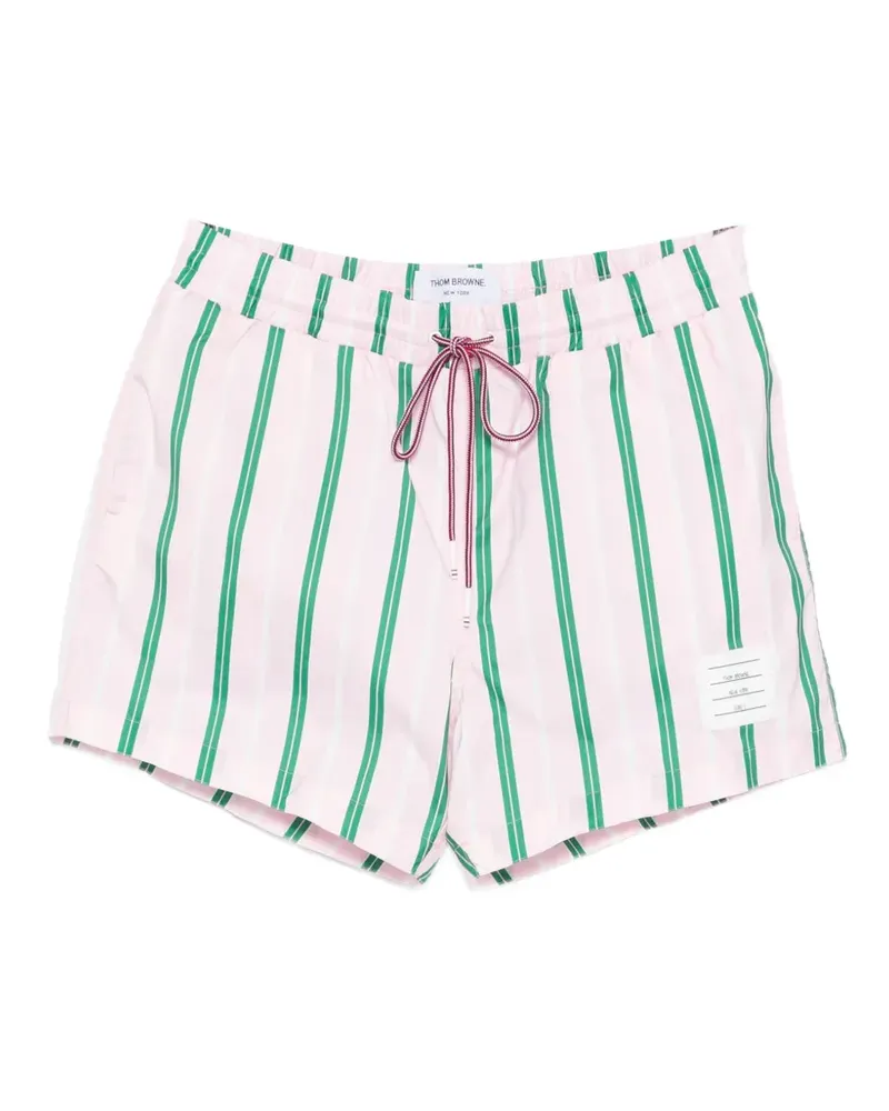 Thom Browne striped swim shorts - Rosa Rosa