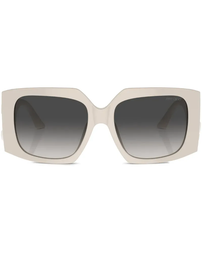 Jimmy Choo Ariana Sonnenbrille - Weiß Weiß