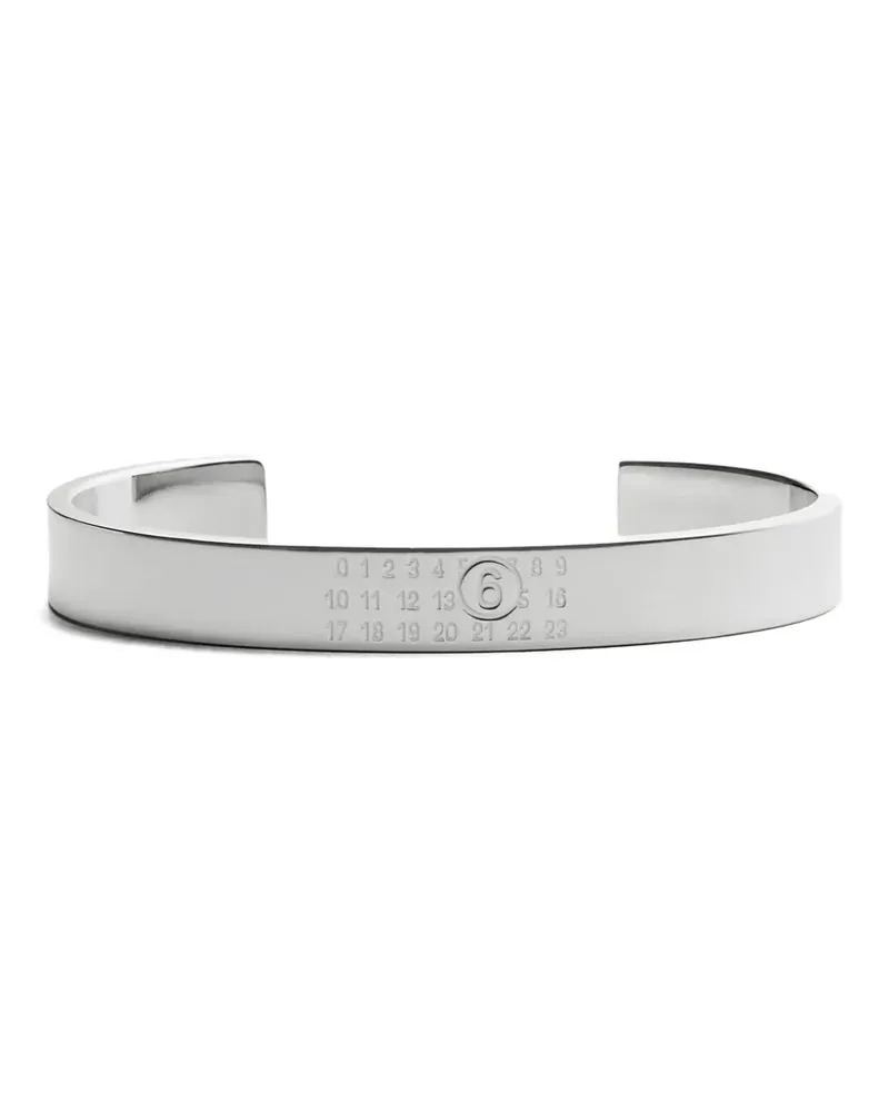 Maison Margiela logo bracelet - Silber Silber