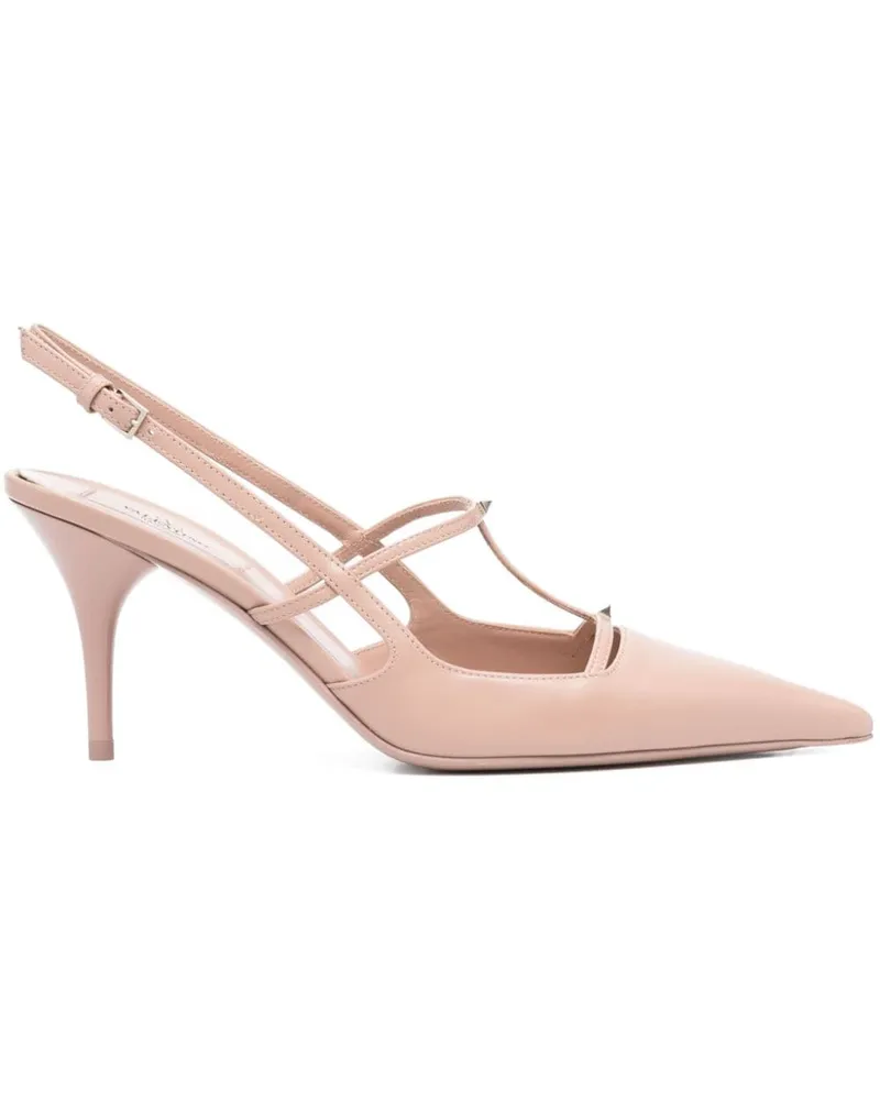 Valentino Garavani Rockstud Wispy Slingback-Pumps 75mm - Rosa Rosa
