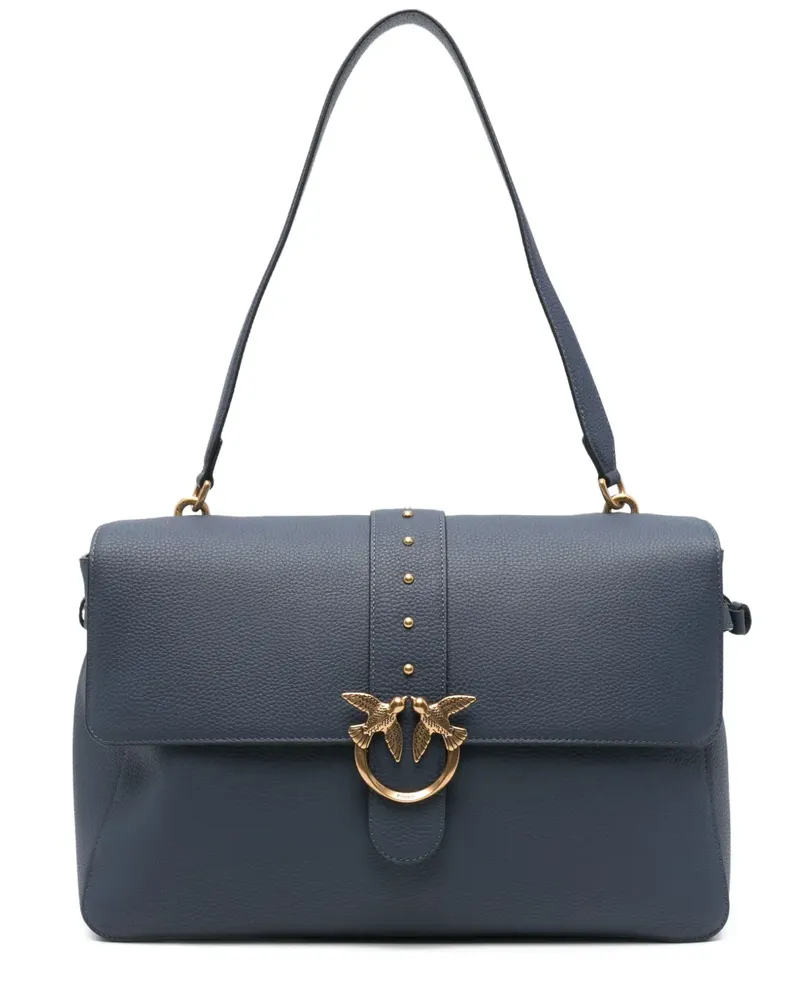 Pinko Love One Simply Schultertasche - Blau Blau