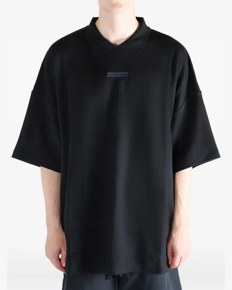 Fear of God T-Shirt mit Logo-Applikation - Schwarz Schwarz