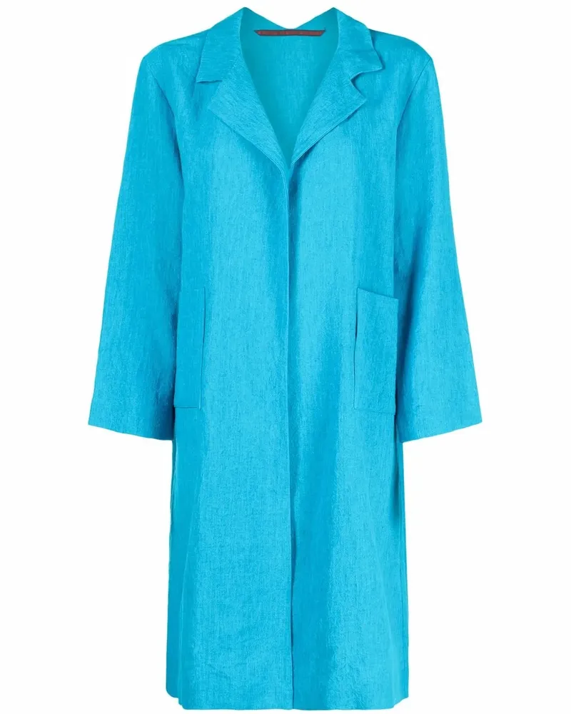 Daniela Gregis Offener Oversized-Mantel - Blau Blau