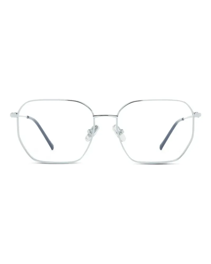 Eyepetizer Brille mit geometrischem Gestell - Silber Silber