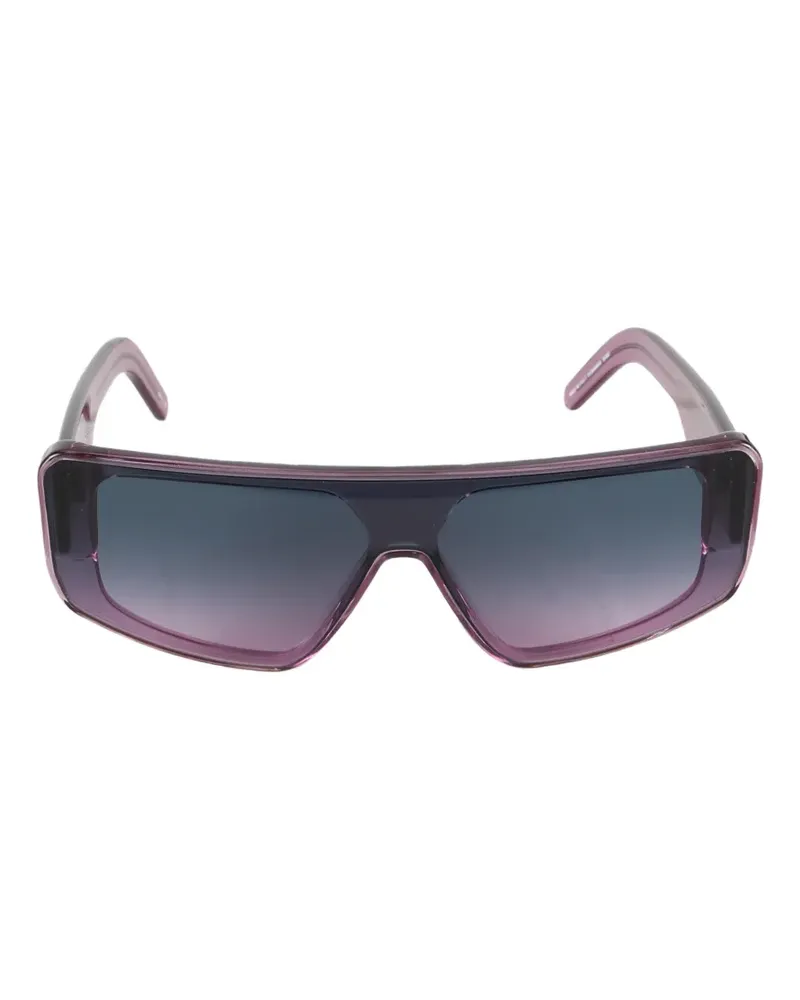 Rick Owens Performa geometric sunglasses - Violett Violett