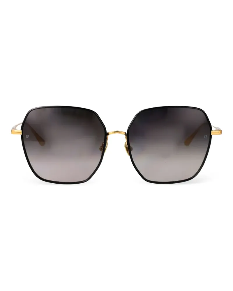 Linda Farrow Darcie Sonnenbrille - Gold Gold