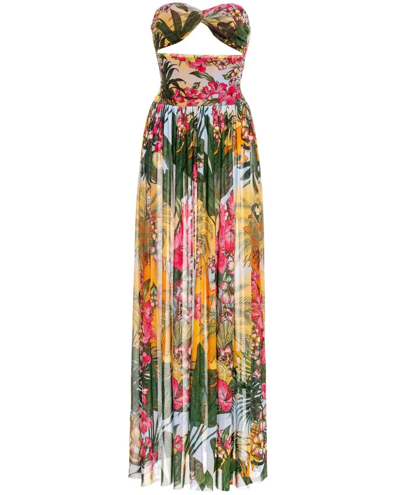 AGUA BENDITA Malay Maxikleid - Grün Grün