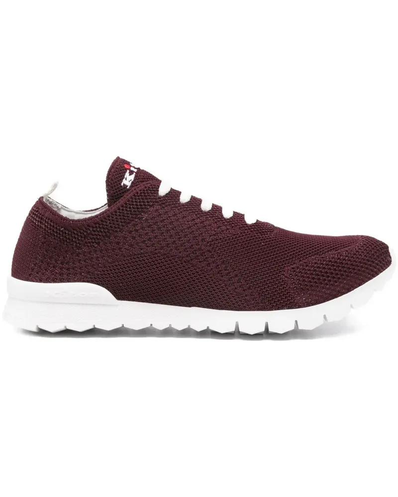 Kiton logo-embroidered sneakers - Rot Rot