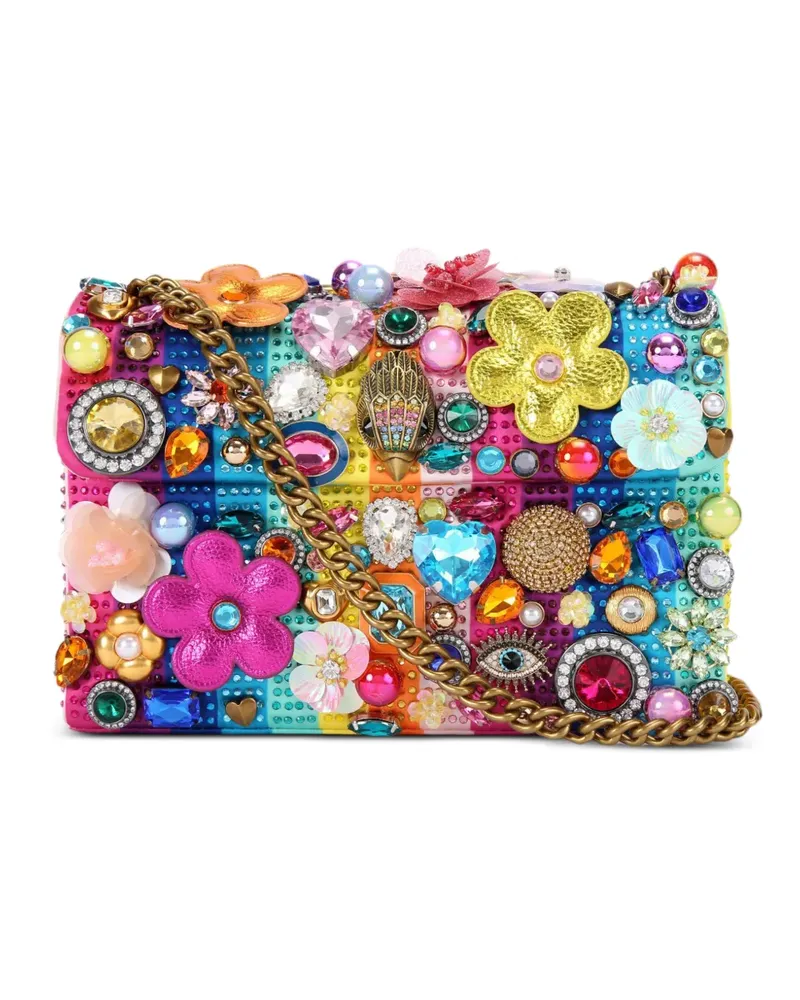 Kurt Geiger Mittelgroße Kensington Tutti Frutti Tasche - Gelb Gelb