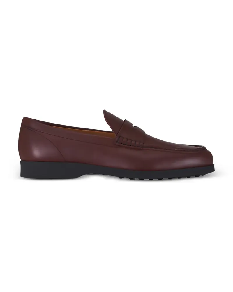 TOD'S leather penny loafers - Braun Braun