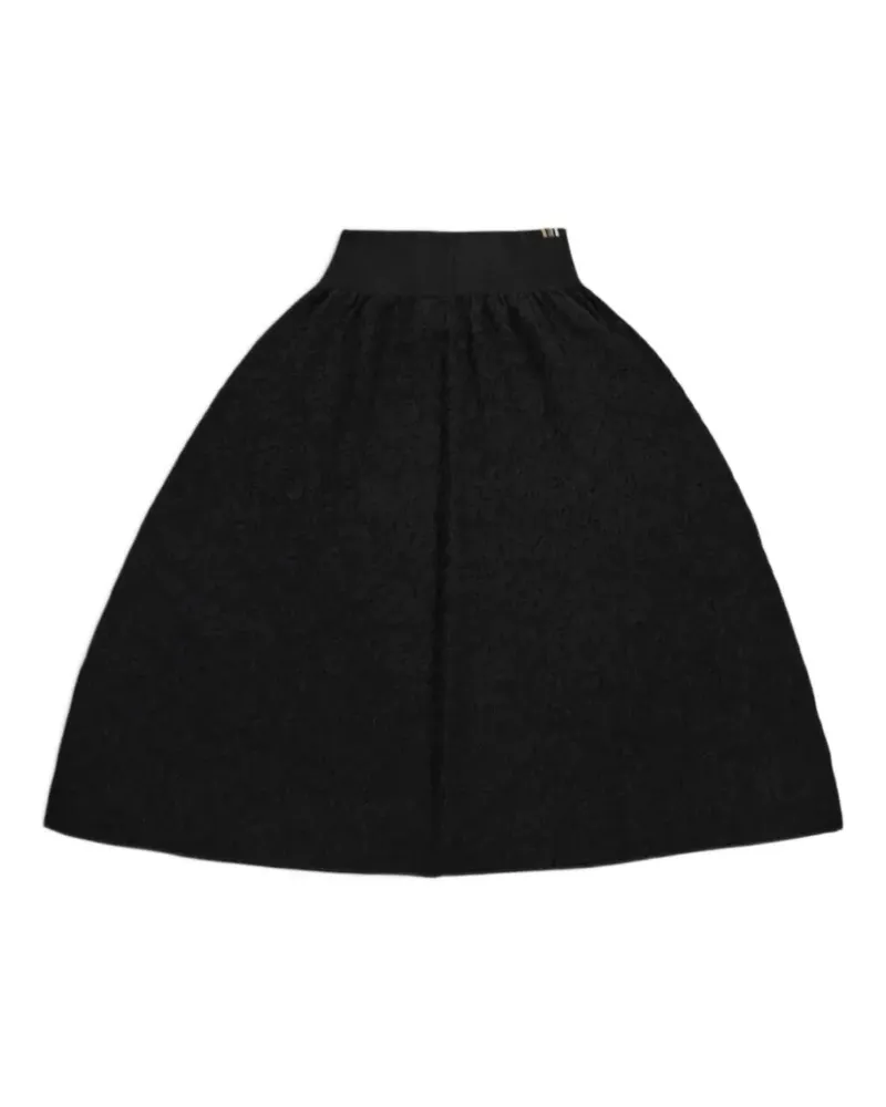 extreme cashmere Kelly Midirock aus Spitze - Schwarz Schwarz