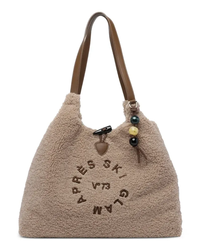 V°73 Ski Glam Schultertasche - Braun Braun