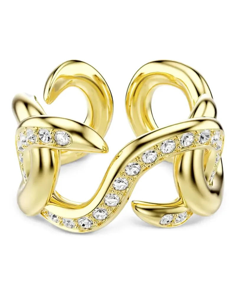 Swarovski Dextera Ring mit Kristallen - Gold Gold