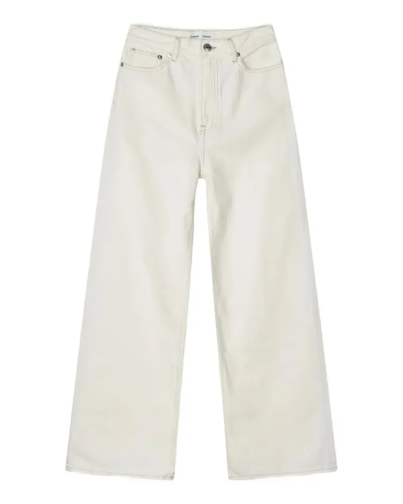 Samsøe & Samsøe Sarebecca wide-leg jeans - Weiß Weiß