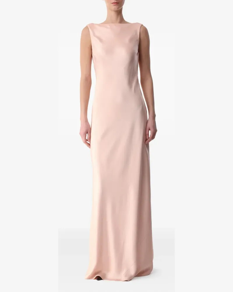 Jason Wu Rückenfreies Abendkleid mit U-Boot-Ausschnitt - Rosa Rosa