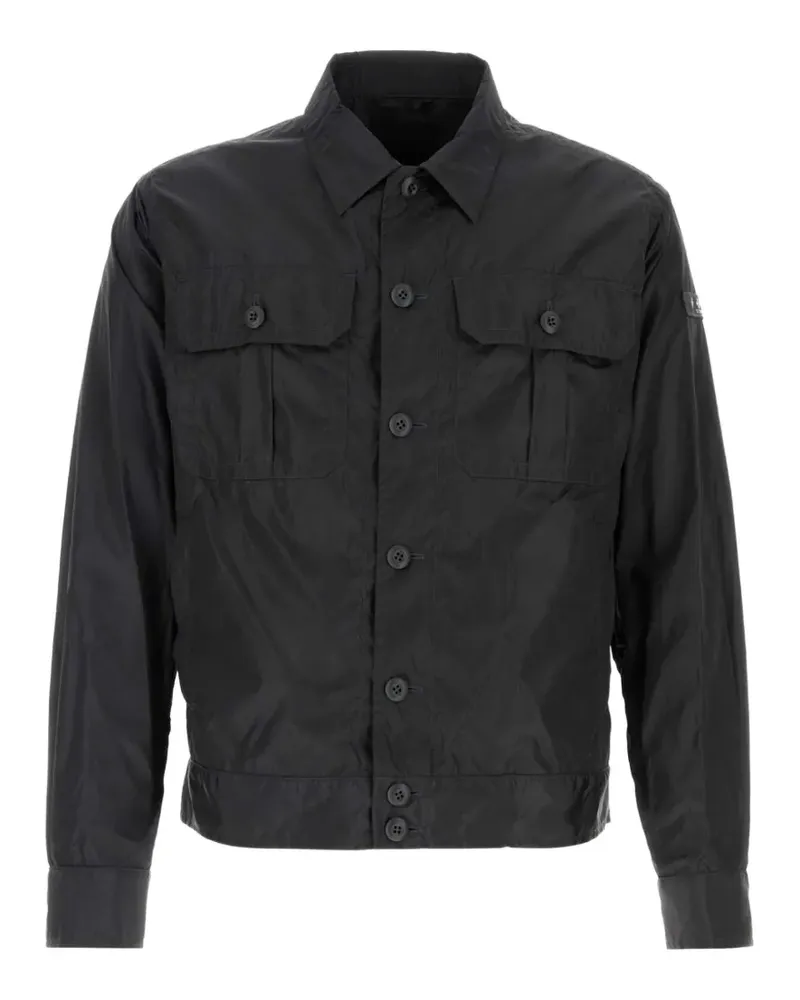TATRAS buttoned shirt jacket - Schwarz Schwarz